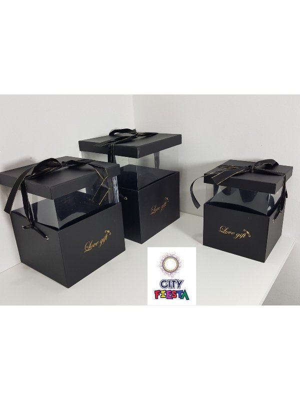 CFAPM008 CAJA REGALO CON PARED ACETATO TRES TAMAÑOS 