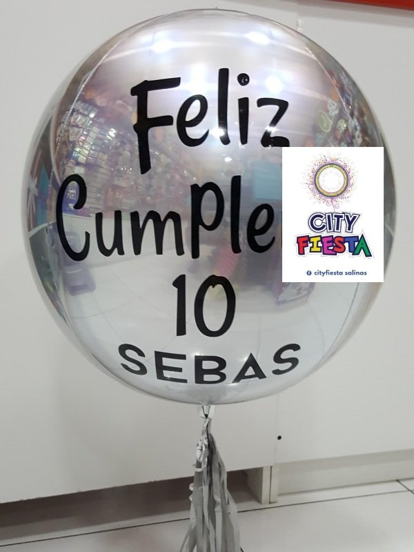 CFGP012 GLOBO PERSONALIZADO (BURBUJA)