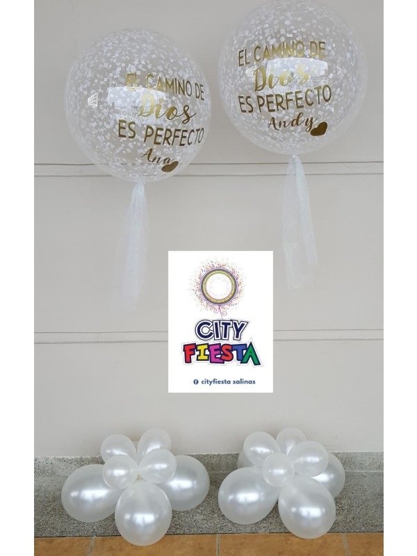 CFGP014 GLOBO PERSONALIZADO (BURBUJA)